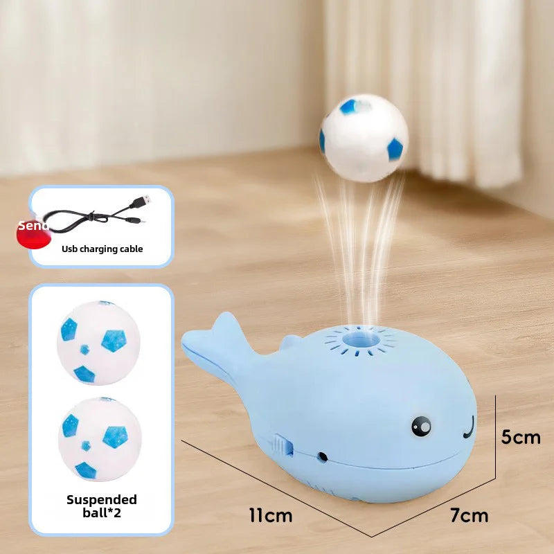 Electric Floating Ball Cat Toy – USB Rechargeable Interactive Kitten Training Toy