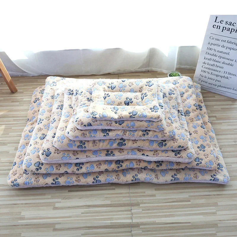 Double-Sided Pet Mat – Plush Sleeping Bed for Cats & Small Dogs