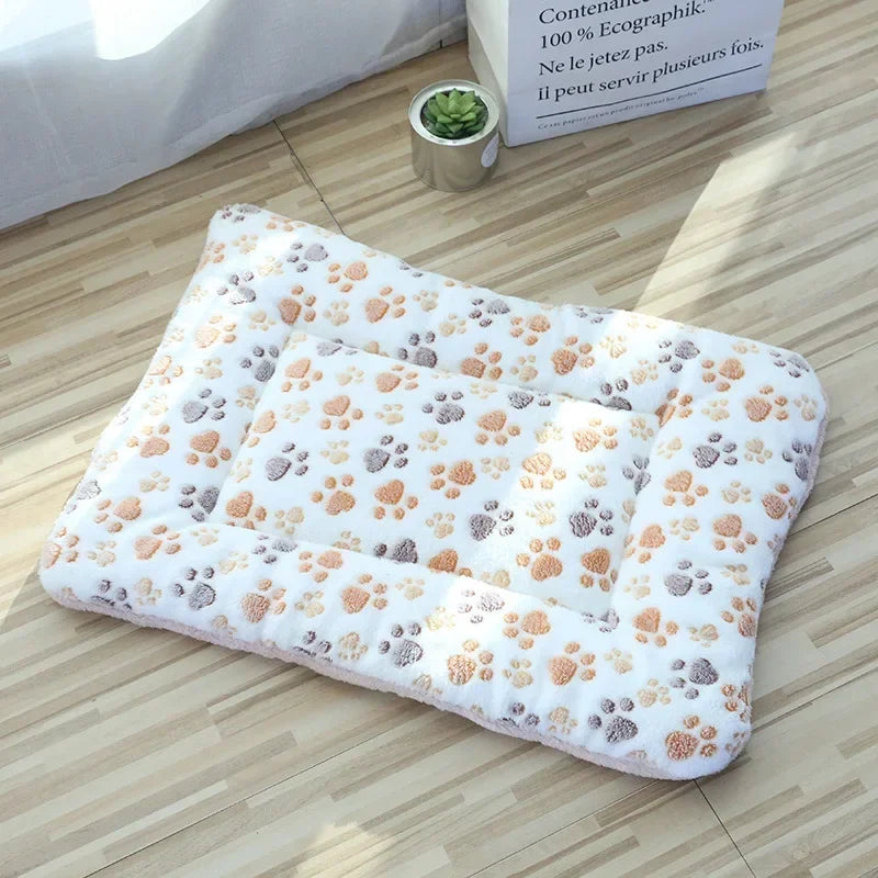 Double-Sided Pet Mat – Plush Sleeping Bed for Cats & Small Dogs